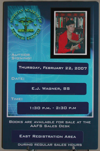 book signing poster