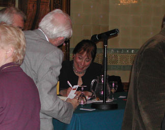 Book signing continues